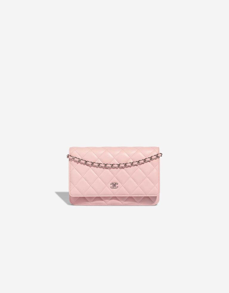 Chanel Wallet on Chain Timeless Lamb Pink Front | Sell your designer bag