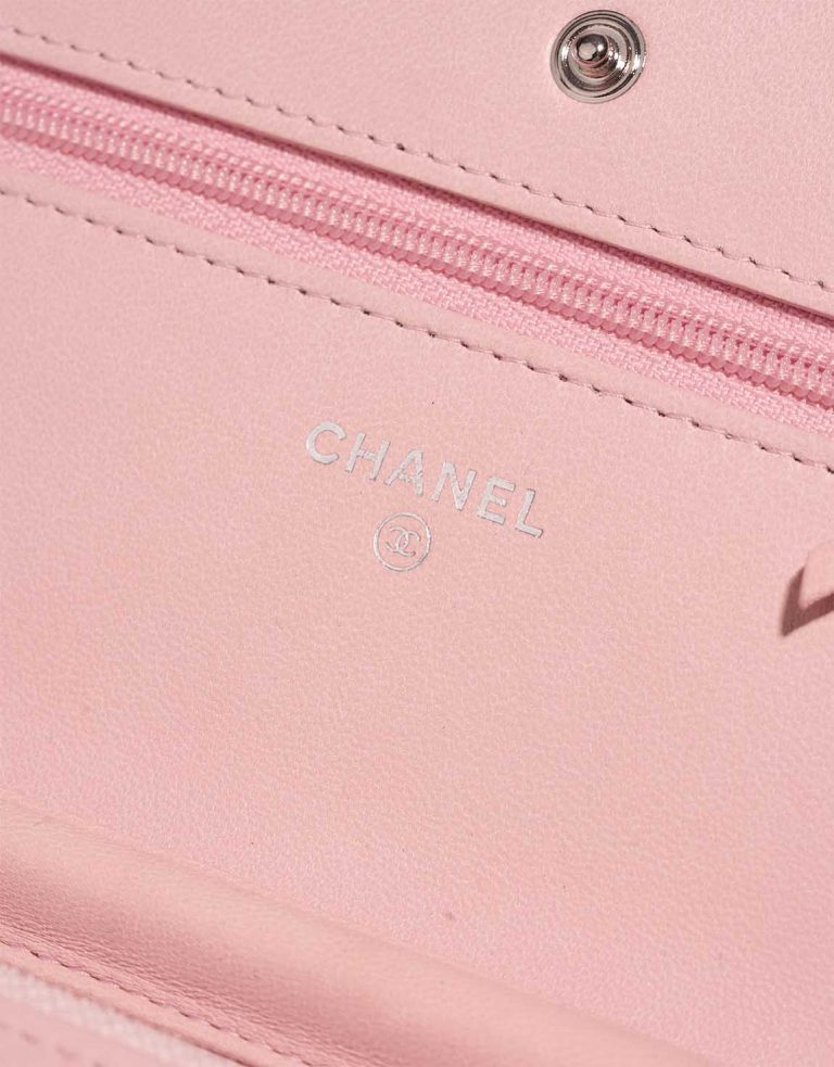 Chanel Wallet on Chain Timeless Lamb Pink Logo | Sell your designer bag