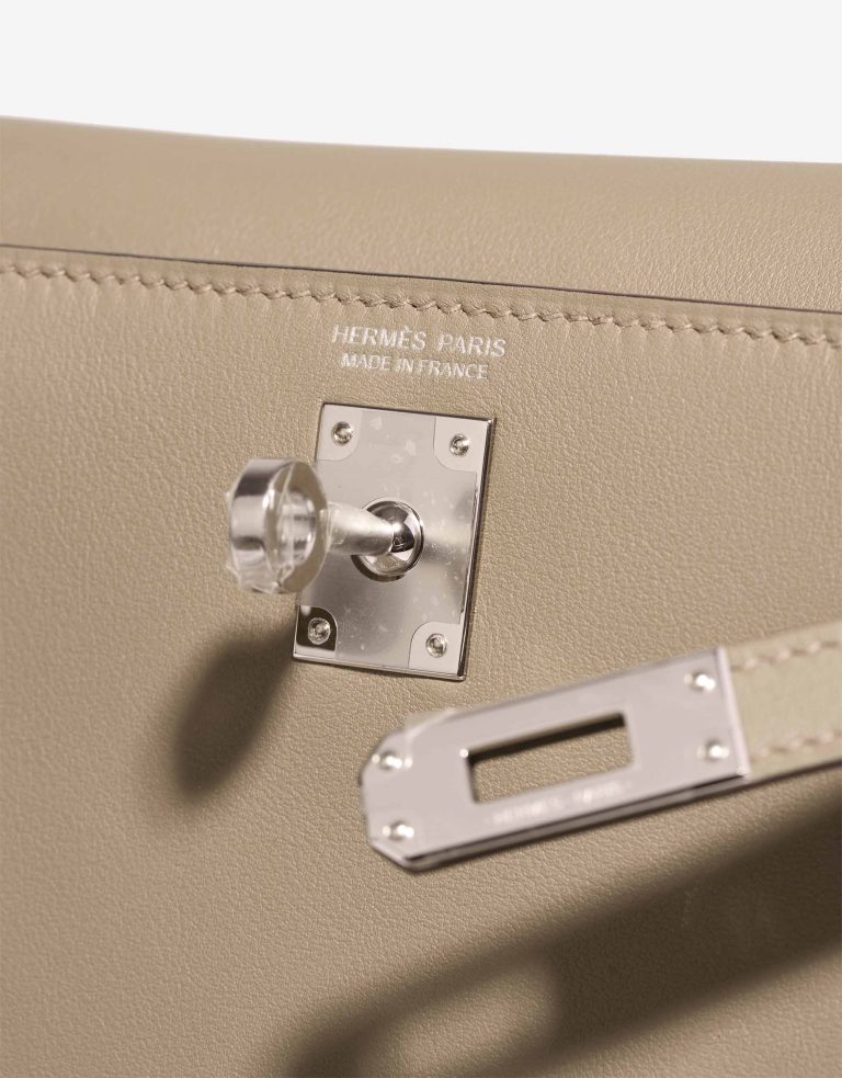 Hermès Kelly Danse Anate Swift Beige Marfa Logo | Verkaufen Sie Ihre Designer-Tasche