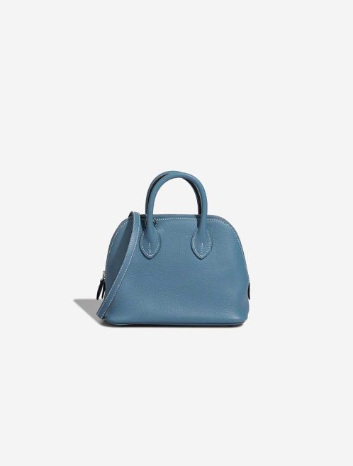 Hermès Bolide Mini Evercolor Bleu Jean Front | Vendre votre sac de créateur