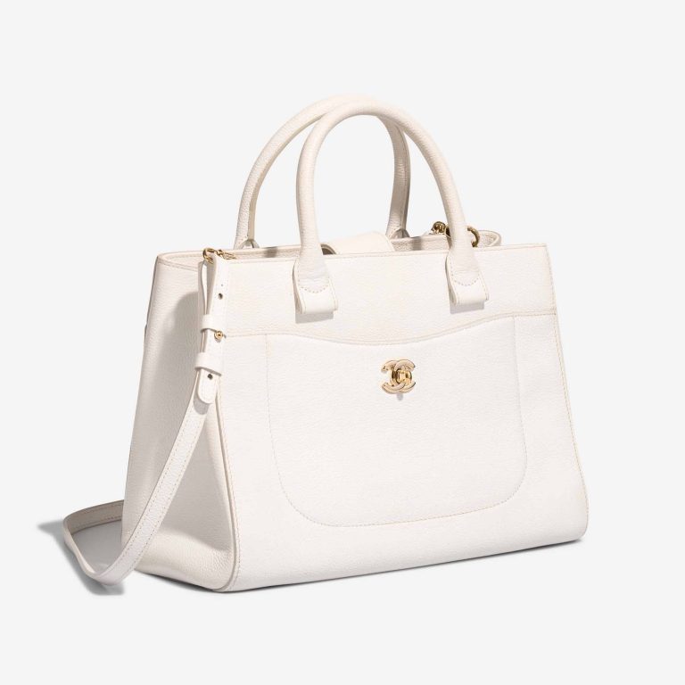 Chanel Neo Executive Medium Calf White | Sell your designer bag