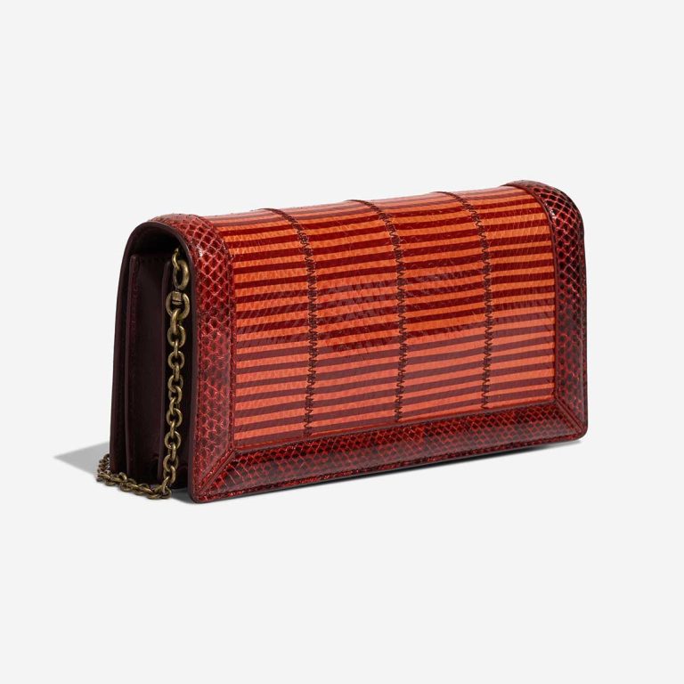 Bottega Veneta City Knot Python / Lamb Burgundy / Orange | Sell your designer bag