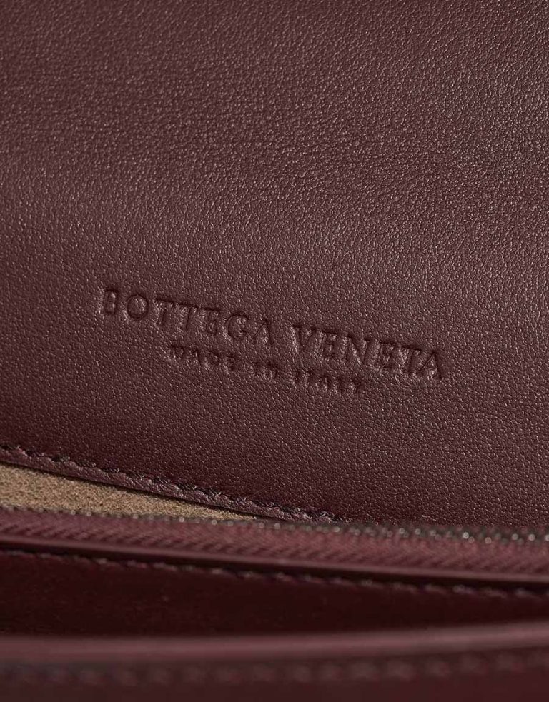 Bottega Veneta City Knot Python / Lamb Burgundy / Orange Logo | Sell your designer bag