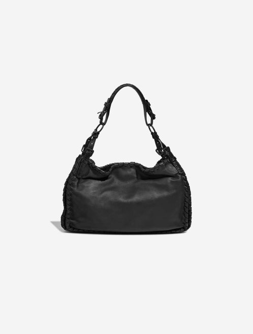 Bottega Veneta Shoulder Bag Medium Lamb / Python Black Front | Vendez votre sac de créateur