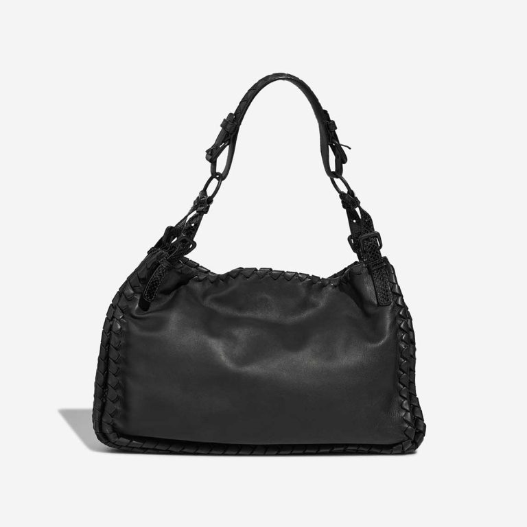 Bottega Veneta Shoulder Bag Medium Lamb / Python Black | Sell your designer bag