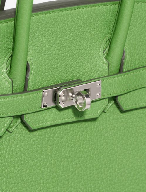 Hermès Birkin 25 Togo Vert Yucca Système de fermeture | Vendre votre sac de créateur