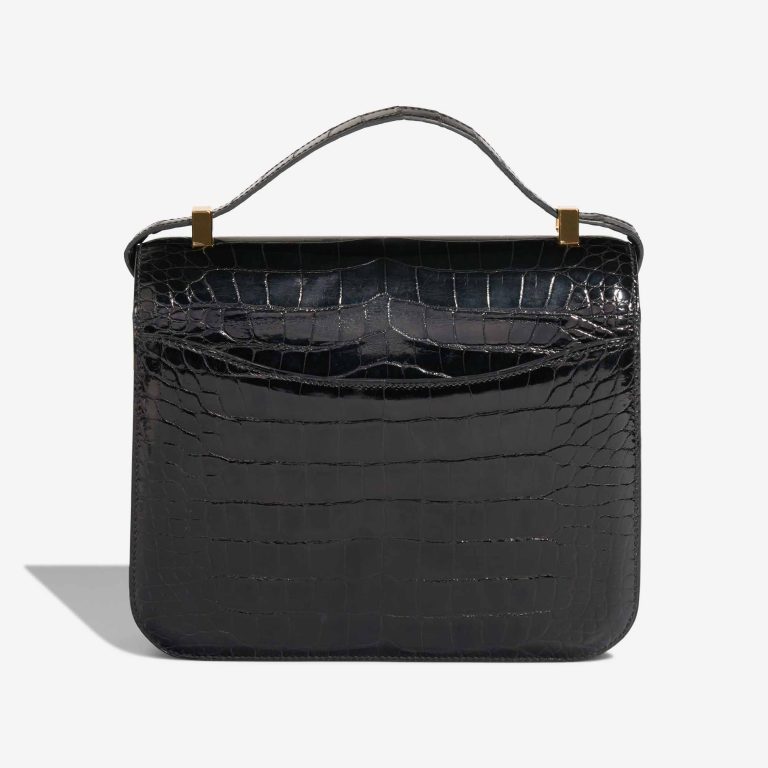 Hermès Constance 24 Alligator Mississippi Black / Rouge Grenat | Sell your designer bag