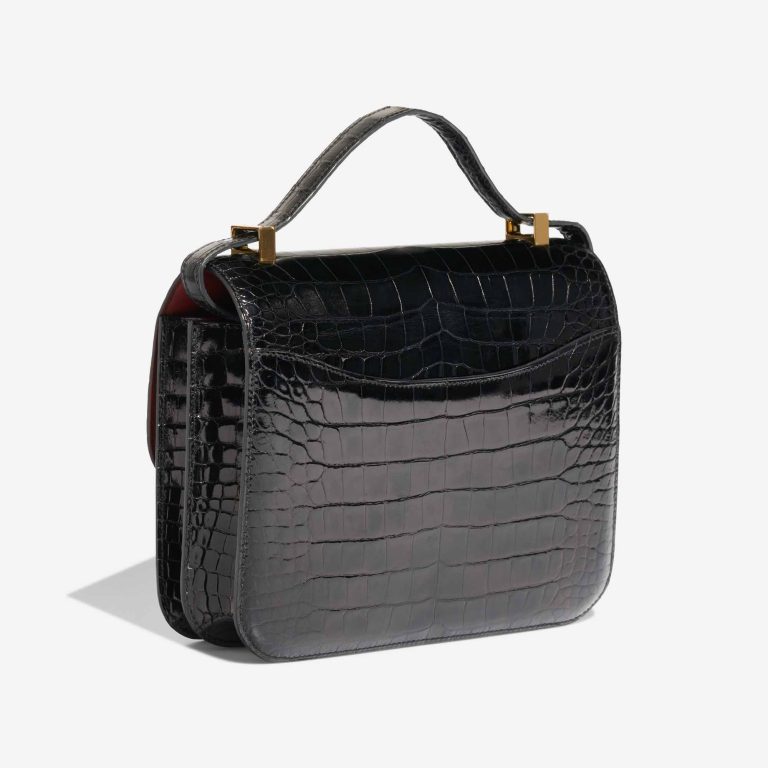 Hermès Constance 24 Alligator Mississippi Black / Rouge Grenat | Sell your designer bag