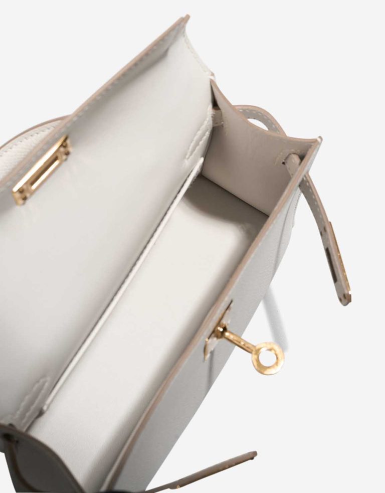Hermès Kelly Mini Epsom Gris Pâle Inside | Sell your designer bag