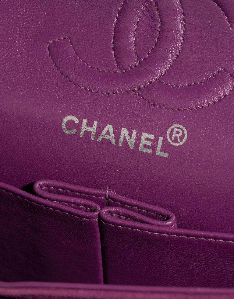 Chanel 2.55 Reissue 225 Velvet Lilac Logo | Sell your designer bag