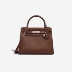 Hermès Kelly 28 Evercolor Brown Front | Sell your designer bag