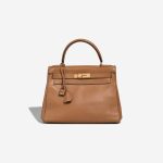 Hermès Kelly 28 Epsom Beige Front | Vendre votre sac de créateur