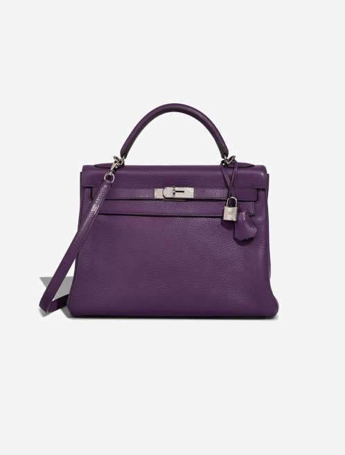 Hermès Kelly 32 Togo Ultraviolet  Front | Sell your designer bag