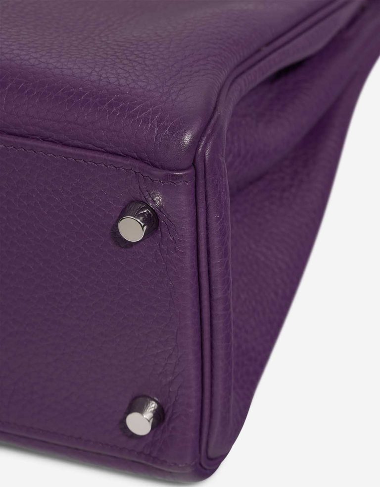 Hermès Kelly 32 Togo Ultraviolet  Signs of wear | Sell your designer bag