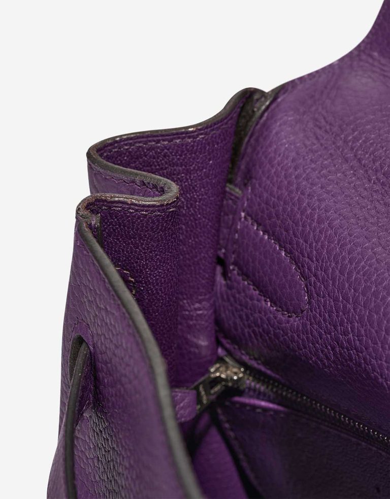 Hermès Kelly 32 Togo Ultraviolet  Signs of wear | Sell your designer bag