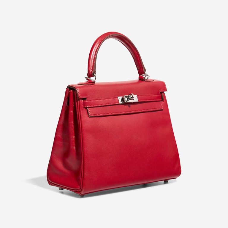 Hermès Kelly 25 Tadelakt Rouge Vif | Vendre votre sac de créateur