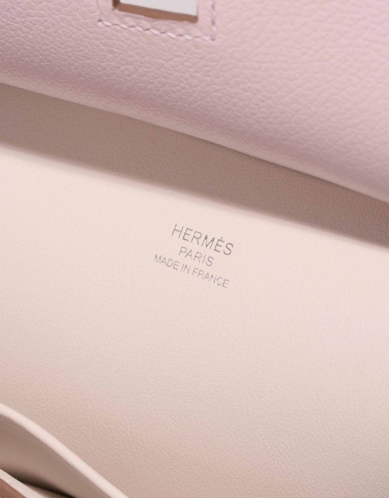 Hermès Jypsière Mini Evercolor Mauve Pâle / New White Logo | Sell your designer bag