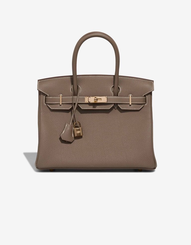 Hermès Birkin 30 Togo Étoupe Front | Vendre votre sac de créateur