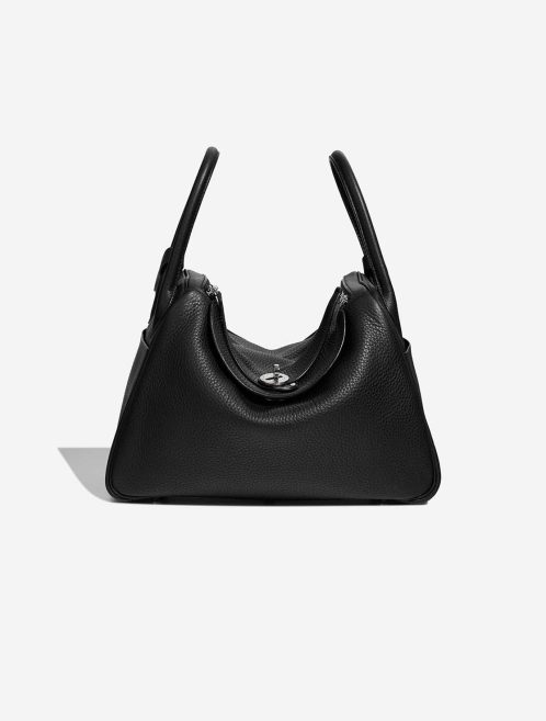 Hermès Lindy 30 Clémence Black Front | Sell your designer bag