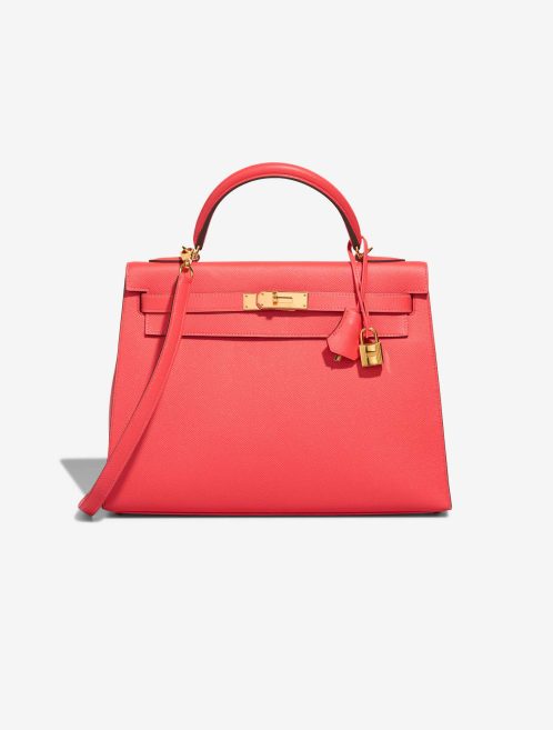 Hermès Kelly 32 Epsom Rose Jaipur Front | Verkaufen Sie Ihre Designertasche