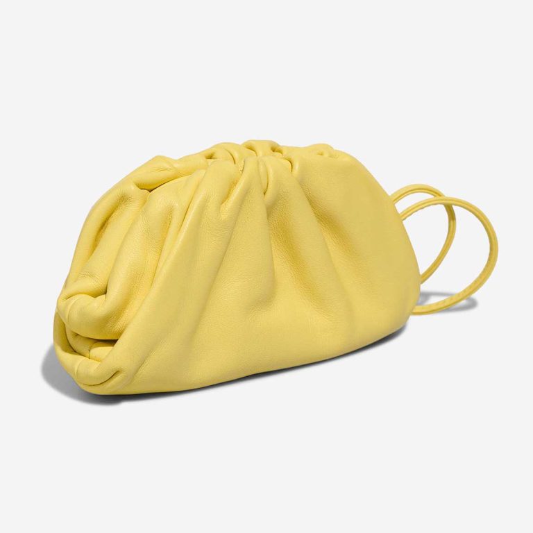 Bottega Veneta Pouch Micro Calf Lime Yellow | Sell your designer bag