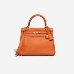 Hermès Kelly 25 Swift Orange H Front | Sell your designer bag