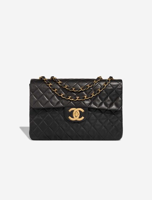 Chanel Timeless Jumbo Lamb Black Front | Sell your designer bag