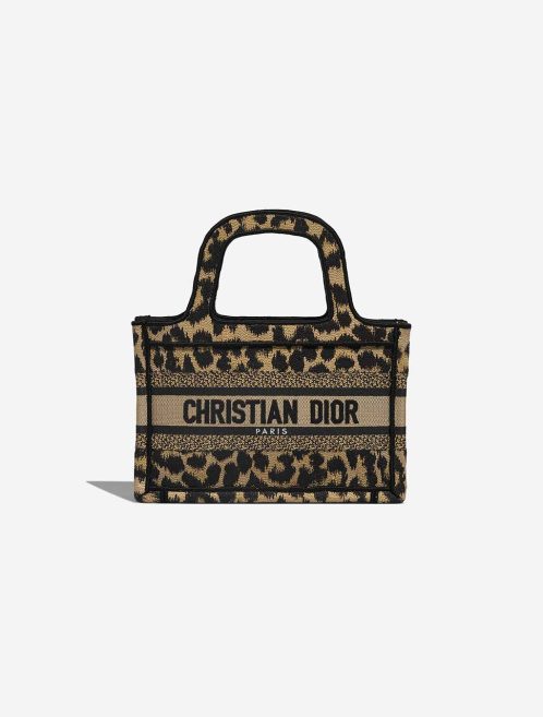 Dior Book Tote Mini Canvas Leopard Front | Sell your designer bag