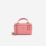 Chanel Vanity Small Lamb Pink Front | Sell your designer bag