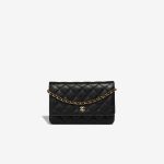 Chanel Wallet On Chain Timeless Caviar Black Front | Sell your designer bag