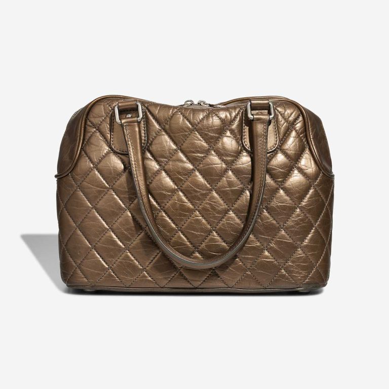 Chanel Bowling Bag Leder Bronze | Verkaufen Sie Ihre Designer-Tasche