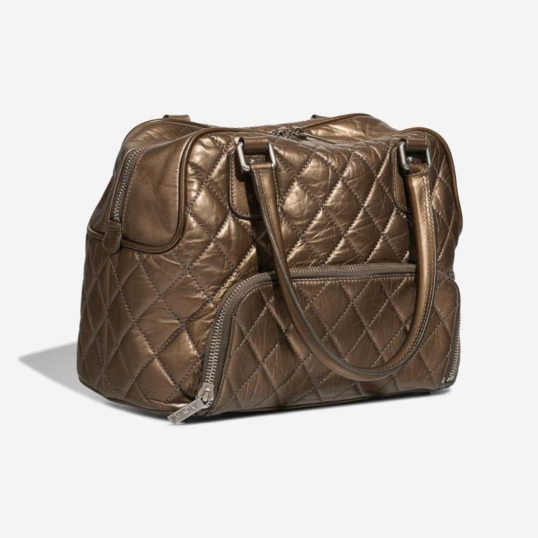 Chanel Bowling Bag Leder Bronze | Verkaufen Sie Ihre Designer-Tasche