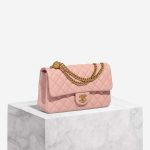 Chanel Timeless Klein Lammleder Rose Front | Verkaufen Sie Ihre Designer-Tasche