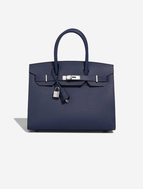 Hermès Birkin 30 Epsom Navy Front | Vendez votre sac de créateur