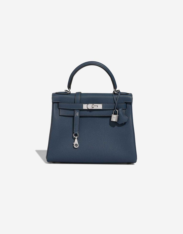 Hermès Kelly 28 Togo Bleu de Prusse Front | Sell your designer bag