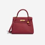 Hermès Kelly 28 Togo Rouge Grenat Front | Sell your designer bag