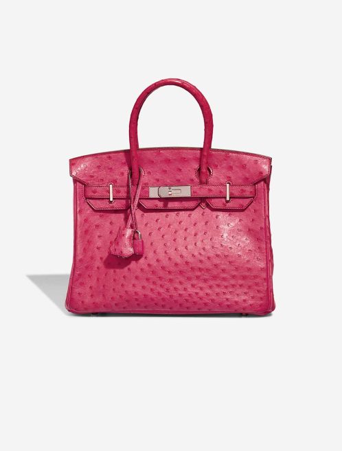 Hermès Birkin 30 Ostrich Fuchsia Front | Sell your designer bag