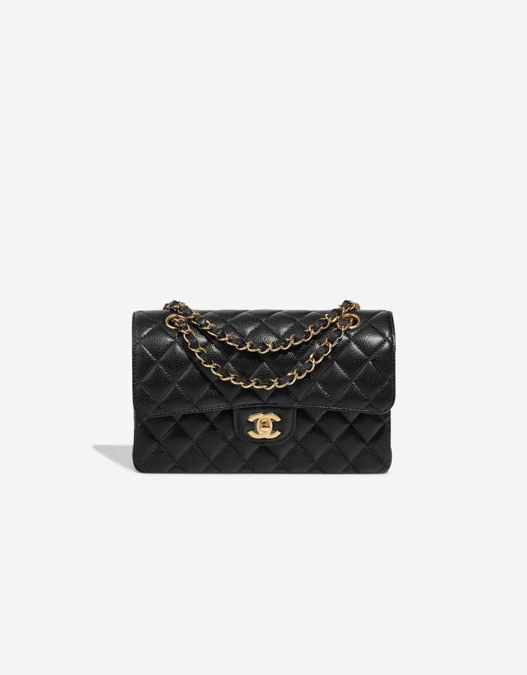 Chanel Timeless Small Caviar Black Front | Sell your designer bag