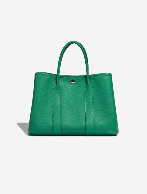 Hermès Garden Party 30 Epsom Vert Jade Front | Vendez votre sac de créateur