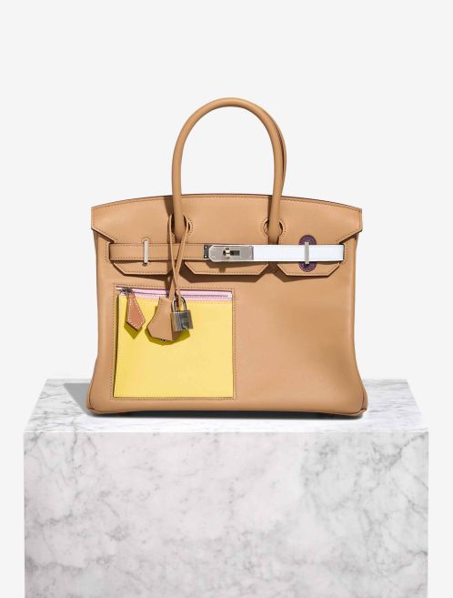 Hermès Birkin 30 Swift Chai / Lime / Bleu Brume / Mauve Sylvestre / Nata Front | Sell your designer bag