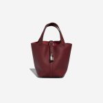 Hermès Picotin 18 Clémence Rouge H Front | Verkaufen Sie Ihre Designertasche