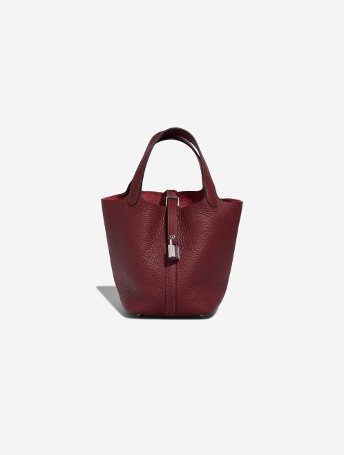 Hermès Picotin 18 Clémence Rouge H Front | Verkaufen Sie Ihre Designertasche