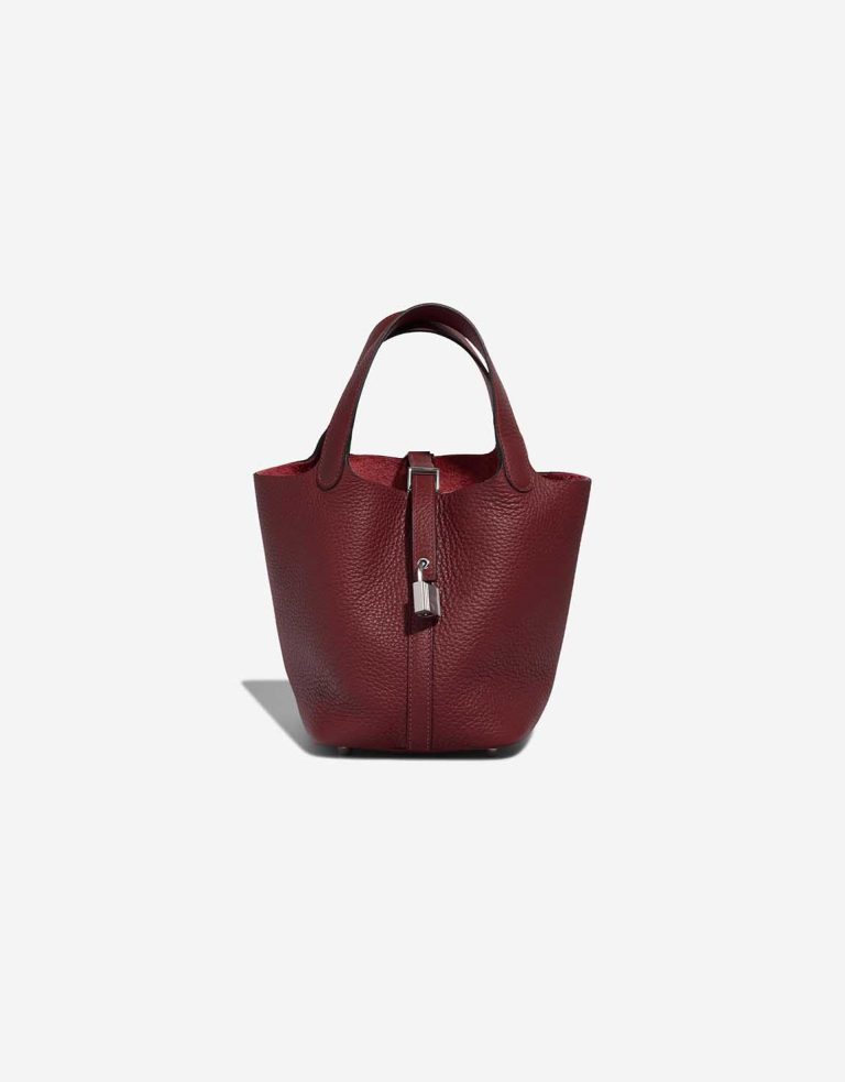 Hermès Picotin 18 Clémence Rouge H Front | Sell your designer bag