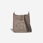 Hermès Evelyne 16 Taurillon Clémence / Doblis Suede Étoupe Front | Sell your designer bag