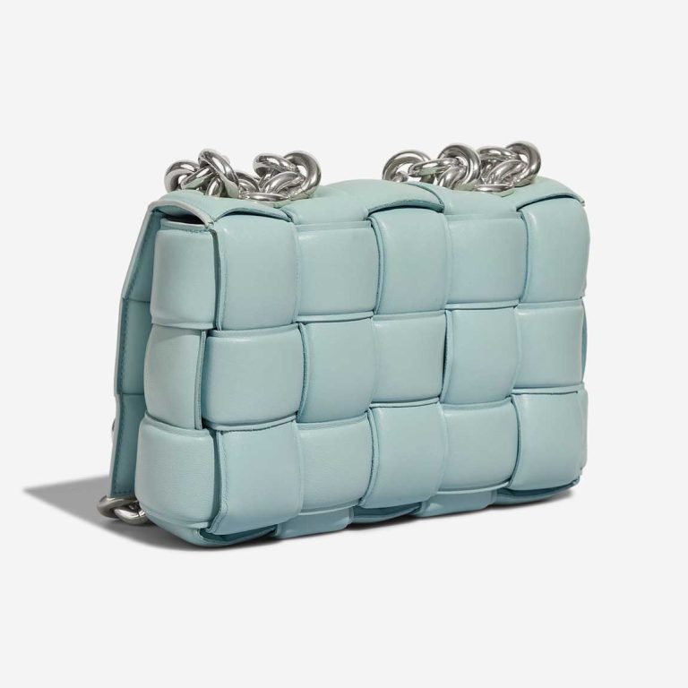 Bottega Veneta Cassette Lamb Turquoise | Sell your designer bag