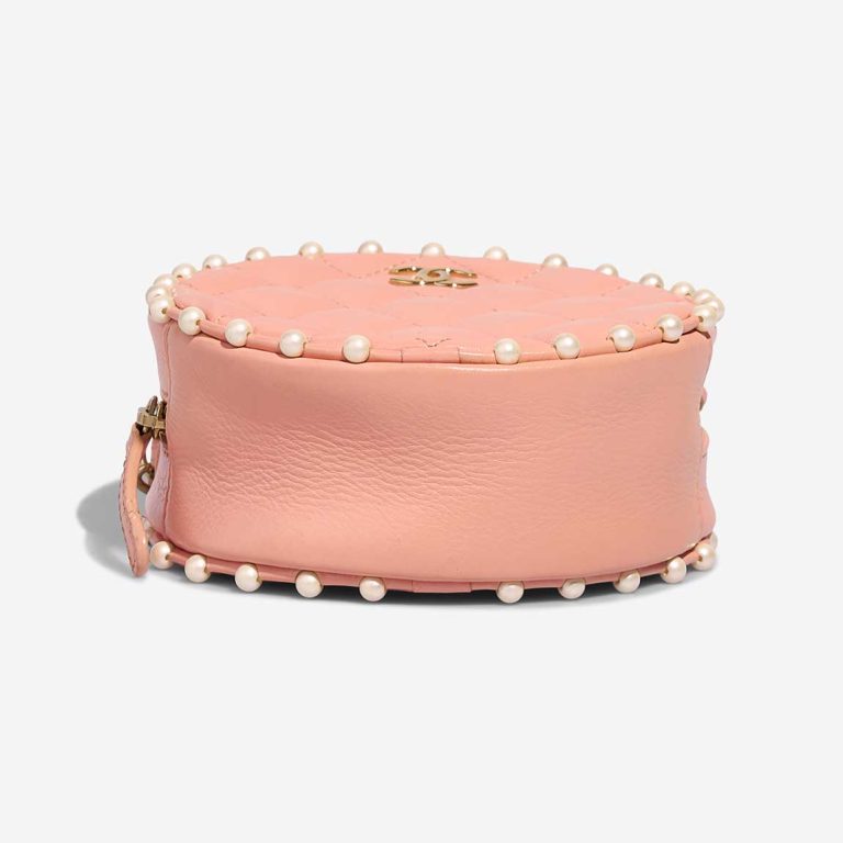 Chanel 19 Round Clutch Lamb Blush  | Sell your designer bag