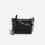 Chanel Gabrielle Medium Lamb Black Front | Sell your designer bag