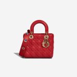 Dior Lady Small Lamb Red Front | Vendre votre sac de créateur