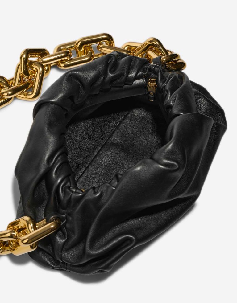 Bottega Veneta Chain Pouch Small Calf Black Inside | Sell your designer bag