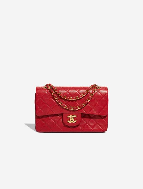 Chanel Timeless Small Lamb Red Front | Sell your designer bag